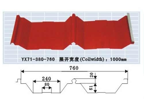 攀枝花彩钢瓦760型